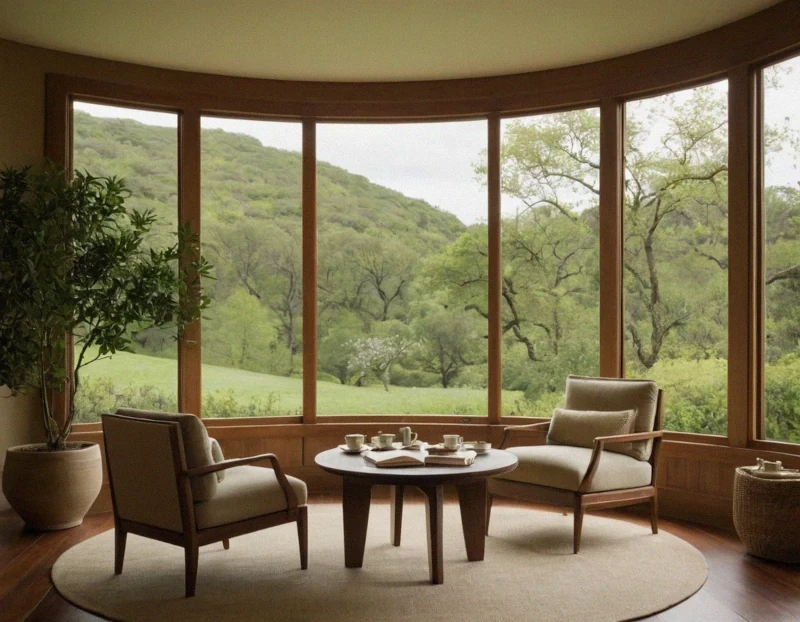 Inerior of a sunroom